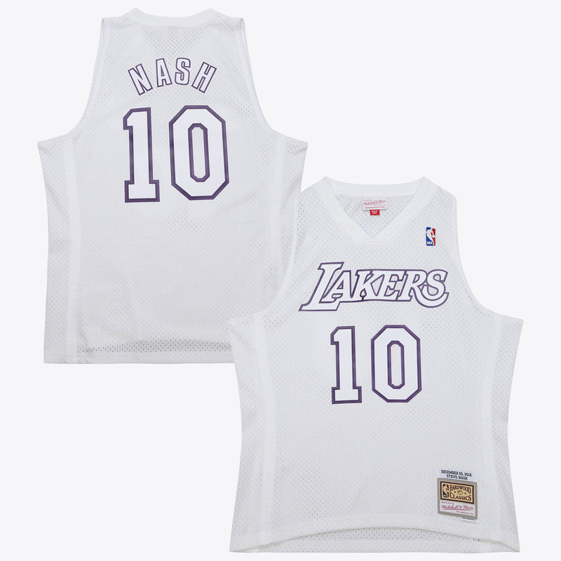 Los Angeles Lakers Basketball Jersey, White Authentic Sportswear Jersey Shirt, Sleeveless Athletic Tank Jersey, Casual Gift for Men