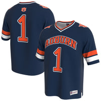 Auburn Tigers Football Jersey, Navy Fashion Lightweight Sportswear Jersey Shirt, Lightweight Breathable Athletic Jersey, Casual Gift for Men