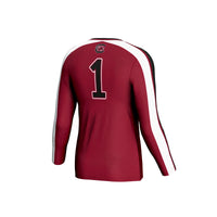 South Carolina Gamecocks Volleyball Jersey, Garnet Fashion Sportswear Jersey Shirt, Lightweight Breathable Athletic Jersey, Casual Gift for Men