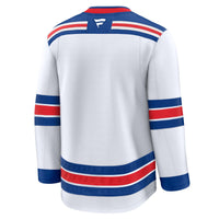 New York Rangers Hockey Jersey, White Premium Sportswear Jersey Shirt, Long Sleeve Hockey Sweater Jersey, Casual Gift for Men, Style 202015727