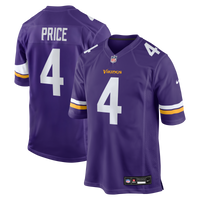 Myles Price Minnesota Vikings Football Jersey, Purple Game Sportswear Jersey Shirt, Lightweight Breathable Athletic Jersey, Casual Gift for Men