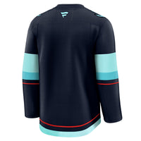 Seattle Kraken Hockey Jersey, Blue Premium Home Sportswear Jersey Shirt, Long Sleeve Hockey Sweater Jersey, Casual Gift for Men