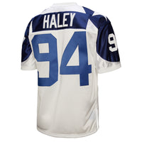 Charles Haley Dallas Cowboys Football Jersey, White Sportswear Jersey Shirt, Lightweight Breathable Athletic Jersey, Casual Gift for Men