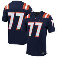 Illinois Fighting Illini Football Jersey, Sportswear Jersey Shirt, Lightweight Breathable Athletic Jersey, Casual Gift for Men, Style 201905481