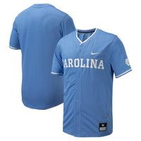 North Carolina Tar Heels Baseball Jersey, Blue Replica Sportswear Jersey Shirt, Lightweight Breathable Athletic Jersey, Casual Gift for Men