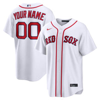 Boston Red Sox Baseball Jersey, White Sportswear Jersey Shirt, Lightweight Breathable Athletic Jersey, Casual Gift for Men, Style 2001925986