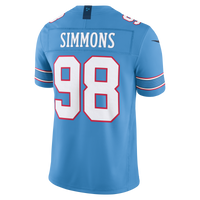 Jeffery Simmons Tennessee Titans Football Jersey, Blue Sportswear Jersey Shirt, Lightweight Breathable Athletic Jersey, Casual Gift for Men
