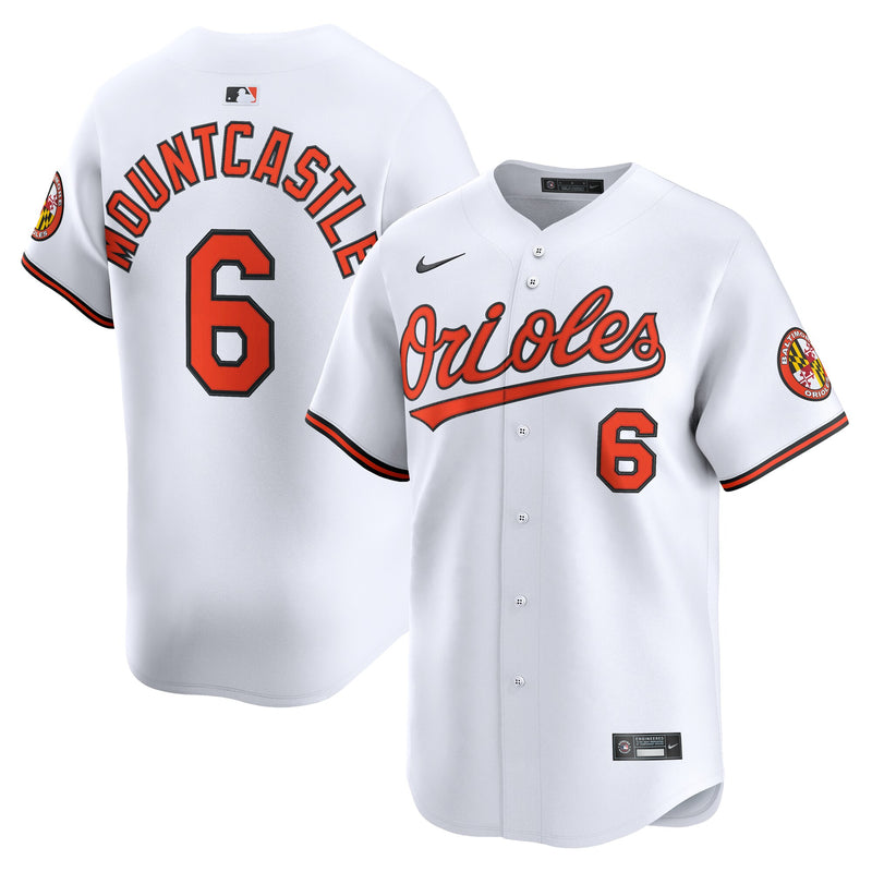 Ryan Mountcastle Baltimore Orioles Baseball Jersey, White Sportswear Jersey Shirt, Lightweight Breathable Athletic Jersey, Casual Gift for Men