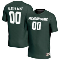 Michigan State Spartans Soccer Jersey, Green Sportswear Jersey Shirt, Lightweight Breathable Athletic Jersey, Casual Gift for Men