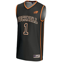 Bucknell Bison Basketball Jersey, Black Fashion Lightweight Sportswear Jersey Shirt, Sleeveless Athletic Tank Jersey, Casual Gift for Men