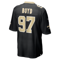 Khristian Boyd New Orleans Saints Football Jersey, Black Sportswear Jersey Shirt, Lightweight Breathable Athletic Jersey, Casual Gift for Men