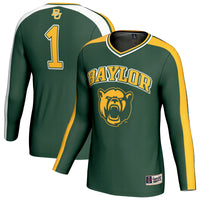 Baylor Bears Volleyball Jersey, Green Fashion Lightweight Sportswear Jersey Shirt, Lightweight Breathable Athletic Jersey, Casual Gift for Men