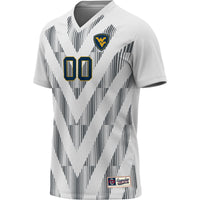 West Virginia Mountaineers Soccer Jersey, Sportswear Jersey Shirt, Lightweight Breathable Athletic Jersey, Casual Gift for Men, Style 200497181