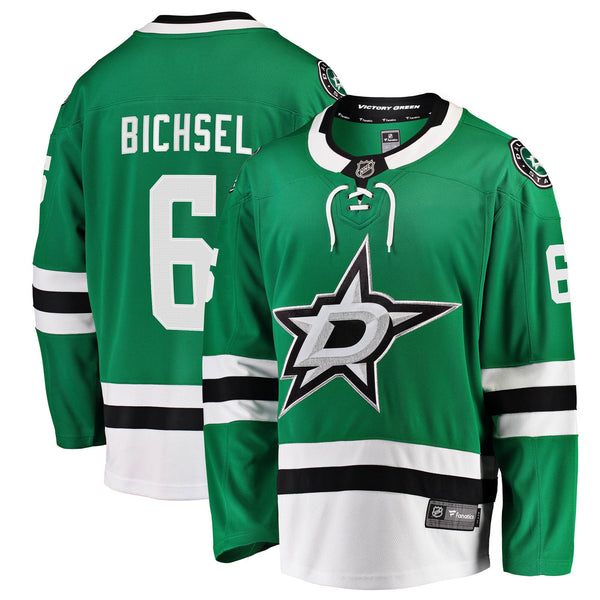 Dallas Stars Lian Bichsel Kelly Green Home Breakaway Jersey