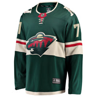 Nick Foligno Minnesota Wild Hockey Jersey, Green Breakaway Home Sportswear Jersey Shirt, Long Sleeve Hockey Sweater Jersey, Casual Gift for Men