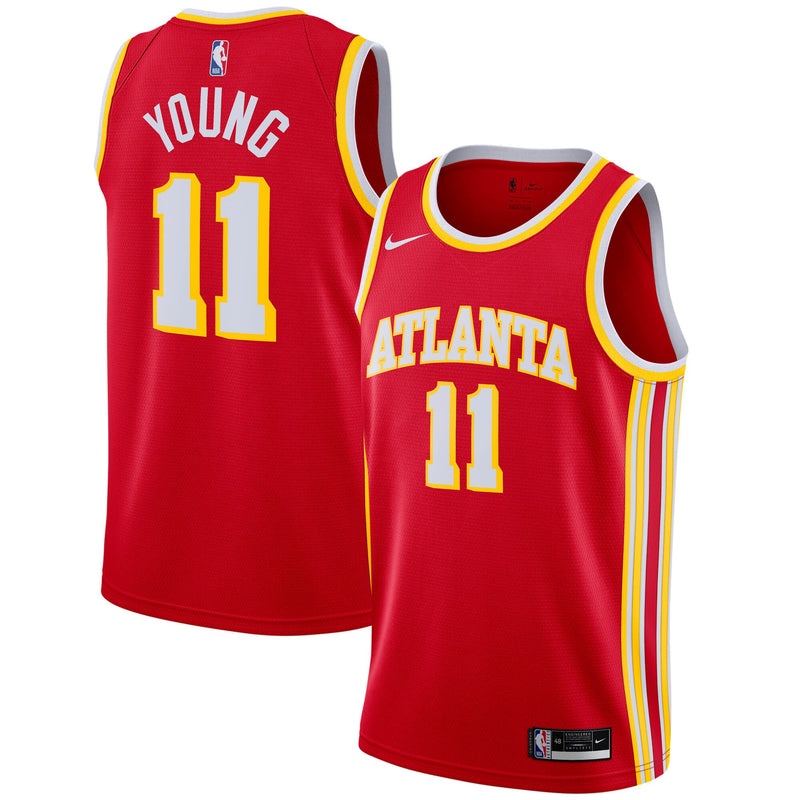 Trae Young Atlanta Hawks Basketball Jersey, Swingman Sportswear Jersey Shirt, Sleeveless Athletic Tank Jersey, Casual Gift for Men