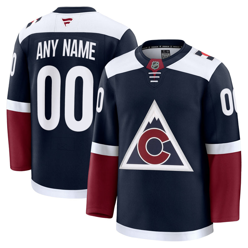Colorado Avalanche Hockey Jersey, Navy Premium Sportswear Jersey Shirt, Long Sleeve Hockey Sweater Jersey, Casual Gift for Men, Style 202055759