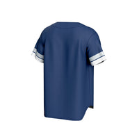 Emory Eagles Baseball Jersey, Blue Sportswear Jersey Shirt, Lightweight Breathable Athletic Jersey, Casual Gift for Men