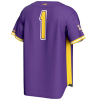 LSU Tigers Baseball Jersey, Purple Fashion Sportswear Jersey Shirt, Lightweight Breathable Athletic Jersey, Casual Gift for Men, Style 201141755