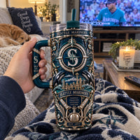 SEA Compass - Ornate Maritime Heritage Tumbler