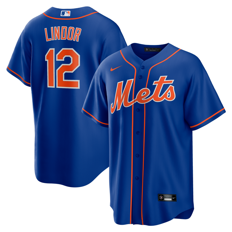 Francisco Lindor New York Mets Baseball Jersey, Sportswear Jersey Shirt, Lightweight Athletic Jersey, Casual Gift for Men, Style 4183095