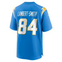 KeAndre Lambert-Smith Los Angeles Chargers Football Jersey, Sportswear Jersey Shirt, Lightweight Breathable Athletic Jersey, Casual Gift for Men
