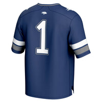 Nevada Wolf Pack Football Jersey, Navy Fashion Lightweight Sportswear Jersey Shirt, Lightweight Breathable Athletic Jersey, Casual Gift for Men