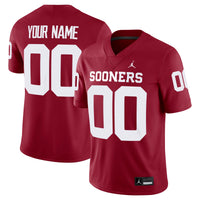 Oklahoma Sooners Football Jersey, Crimson Sportswear Jersey Shirt, Lightweight Breathable Athletic Jersey, Casual Gift for Men, Style 202172722