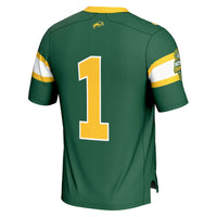 NDSU Bison Football Jersey, Green Fashion Sportswear Jersey Shirt, Lightweight Breathable Athletic Jersey, Casual Gift for Men, Style 202712343