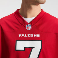 Bijan Robinson Atlanta Falcons Football Jersey, Red Game Sportswear Jersey Shirt, Lightweight Breathable Athletic Jersey, Casual Gift for Men