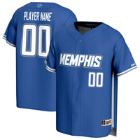Memphis Tigers Baseball Jersey, Royal Sportswear Jersey Shirt, Lightweight Breathable Athletic Jersey, Casual Gift for Men, Style 203336533