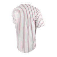 Alabama Crimson Tide Pinstripe Baseball Jersey, Replica Sportswear Jersey Shirt, Lightweight Breathable Athletic Jersey, Casual Gift for Men