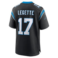 Xavier Legette Carolina Panthers Football Jersey, Black Sportswear Jersey Shirt, Lightweight Breathable Athletic Jersey, Casual Gift for Men