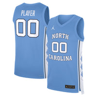 North Carolina Tar Heels Basketball Jersey, Blue Sportswear Jersey Shirt, Sleeveless Athletic Tank Jersey, Casual Gift for Men