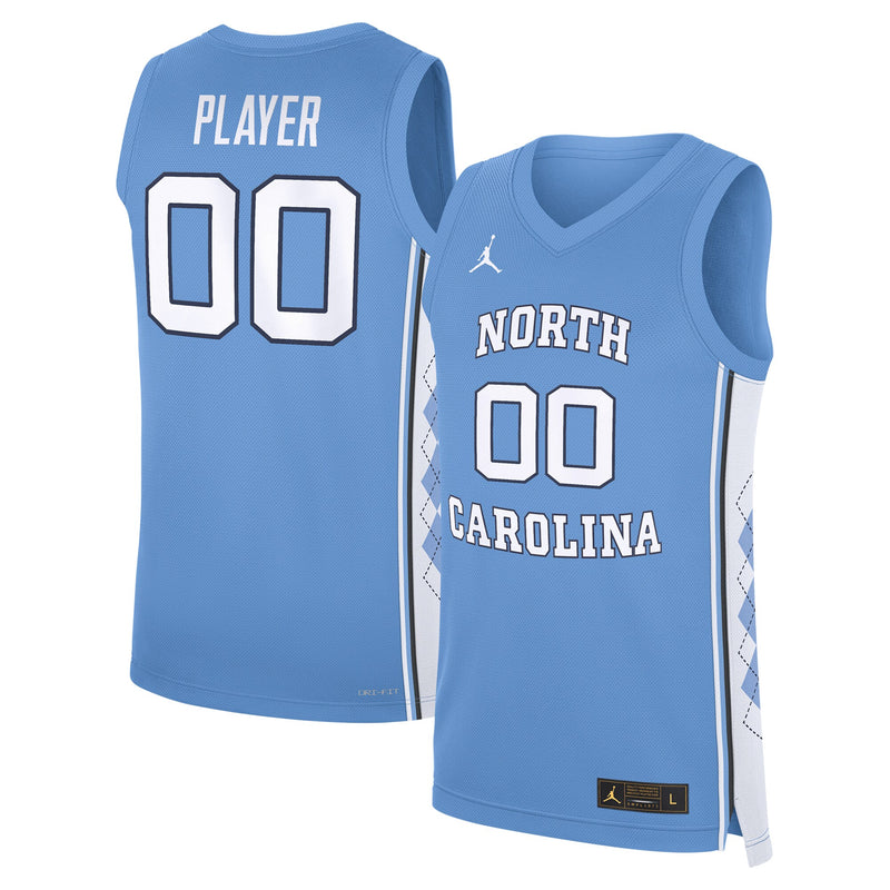 North Carolina Tar Heels Basketball Jersey, Blue Sportswear Jersey Shirt, Sleeveless Athletic Tank Jersey, Casual Gift for Men