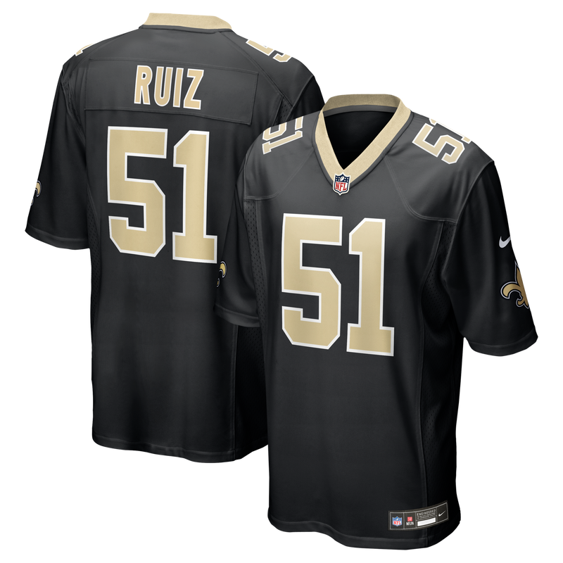 Cesar Ruiz New Orleans Saints Football Jersey, Sportswear Jersey Shirt, Lightweight Athletic Jersey, Casual Gift for Men, Style 3963173