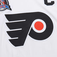 Eric Lindros Philadelphia Flyers Hockey Jersey, White Sportswear Jersey Shirt, Long Sleeve Hockey Sweater Jersey, Casual Gift for Men