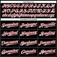 Custom Baseball Jersey, Black White Red Pinstripe Sportswear Jersey Shirt, Athletic Button Down Moisture Wicking Jersey, Casual Gift for Men