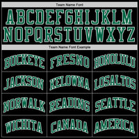 Custom Basketball Jersey, Black Kelly Green Sportswear Jersey Shirt, Athletic Mesh Moisture Wicking Jersey, Casual Gift for Men, Style Black0989