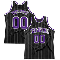 Custom Basketball Jersey, Black White Sportswear Jersey Shirt, Athletic Mesh Moisture Wicking Jersey, Casual Gift for Men, Style Black1341