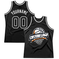 Custom Basketball Jersey, Black White Sportswear Jersey Shirt, Athletic Mesh Moisture Wicking Jersey, Casual Gift for Men, Style Black1560