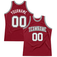Custom Basketball Jersey, Maroon White Black Throwback Sportswear Jersey Shirt, Athletic Mesh Moisture Wicking Jersey, Casual Gift for Men