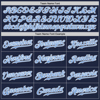 Custom Baseball Jersey, Navy White Sportswear Jersey Shirt, Athletic Button Down Moisture Wicking Jersey, Casual Gift for Men, Style Navy0399