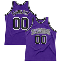 Custom Basketball Jersey, Purple Black Sportswear Jersey Shirt, Athletic Mesh Moisture Wicking Jersey, Casual Gift for Men, Style Purple0252