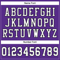 Custom Football Jersey, Purple White Black Sportswear Jersey Shirt, Athletic Mesh Moisture Wicking Jersey, Casual Gift for Men, Style Purple0453