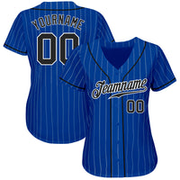 Custom Baseball Jersey, Royal White Sportswear Jersey Shirt, Athletic Button Down Moisture Wicking Jersey, Casual Gift for Men, Style Royal0282