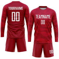 Custom Soccer Jersey, Red White Sportswear Jersey Shirt, Athletic Mesh Moisture Wicking Jersey, Casual Gift for Men, Style Soccer0057