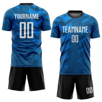 Custom Soccer Jersey, Light Blue White Sportswear Jersey Shirt, Athletic Mesh Moisture Wicking Jersey, Casual Gift for Men, Style Soccer0088