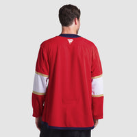 Florida Panthers Hockey Jersey, Red Premium Sportswear Jersey Shirt, Long Sleeve Hockey Sweater Jersey, Casual Gift for Men, Style 202015692