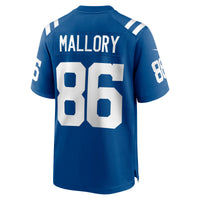 Will Mallory Indianapolis Colts Football Jersey, Royal Game Sportswear Jersey Shirt, Lightweight Breathable Athletic Jersey, Casual Gift for Men